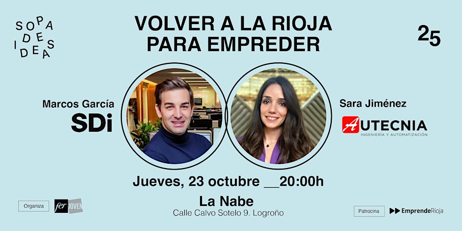 Sopa de Ideas celebra la última edición del año poniendo en valor el emprendimiento riojano