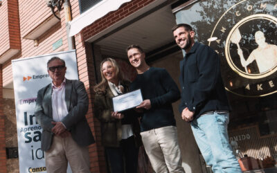 Nuestro asociado Yon Serrano de la panaderia PAN COMIDO de Logroño obtiene el reconocimiento del mes de EmprendeRioja